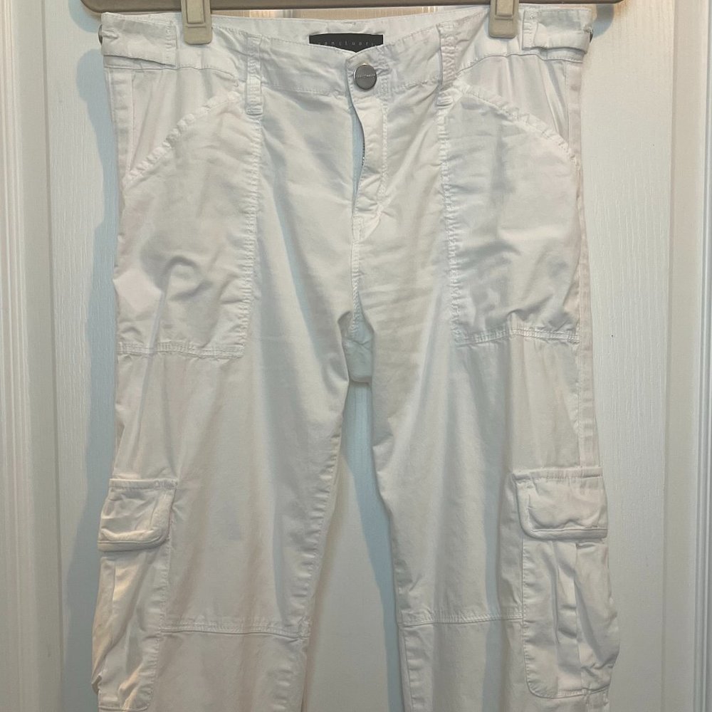 Sanctuary Cropped Cargo Capri Roll-Tab Pants Size 28